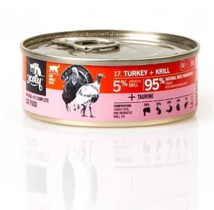 3Coty TURKEY + KRILL for Adult cats 80g - Mokra karma dla kotów - miniaturka - grafika 1