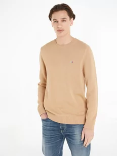 TOMMY JEANS Sweter w kolorze beżowym - Swetry męskie - miniaturka - grafika 1