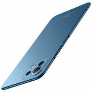 Etui i futerały do telefonów - MSVII Etui Xiaomi Mi 11 Lite / 5G / 5G NE matowe niebieskie - miniaturka - grafika 1