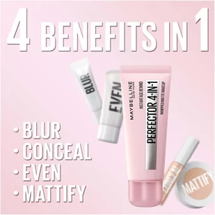 Maybelline Instant Age Rewind Perfector 4-In-1 Matte Makeup podkład 30 ml 03 Medium - Podkłady do twarzy - miniaturka - grafika 4