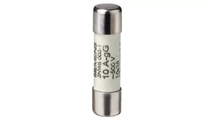 Siemens Wkładka bezpiecznikowa cylindryczna 10x38mm 8A gG NFC bez wskaźnika 500VAC 3NW6008-1 3NW6008-1 - Bezpieczniki elektryczne - miniaturka - grafika 1