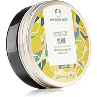 Balsamy i kremy do ciała - The Body Shop Wegańskie masło do ciała Olive 200ml - miniaturka - grafika 1