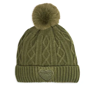 Czapka Guess J4BZ00 Z2QP0 Zielony - Czapki dla dzieci - miniaturka - grafika 1