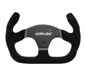 Kontrolery gier na PC - Simagic P-325C Alcantara 32,5cm Obręcz kierownicy bez huba - miniaturka - grafika 1