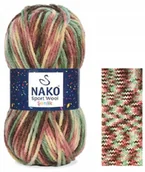 Pasmanteria - włóczka SPORT WOOL SENLIK kolor 87739 - miniaturka - grafika 1