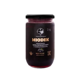 Miodek z czarną porzeczką Pasieką Dziadka Brunona - Miód - miniaturka - grafika 1