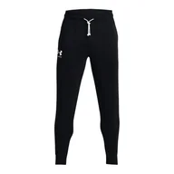 Spodnie sportowe męskie - Męskie spodnie dresowe Under Armour Rival Terry Jogger Black M - miniaturka - grafika 1