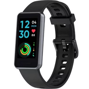 opaska pasek bransoleta SMOOTHBAND "2" Garmin GARMIN VENU 2S / VENU 3S / Vivoactive 4S / Huawei Watch GT 4 41mm 18mm czarna - Akcesoria do smartwatchy - miniaturka - grafika 1