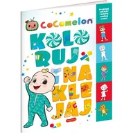 Pozostałe książki - Harper Collins Polska / HarperKids Cocomelon. Koloruj i naklejaj - miniaturka - grafika 1