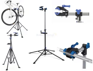Serwisowy stojak rowerowy - mocny do 30 kg składany - Akcesoria rowerowe - miniaturka - grafika 1