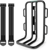 Widelce - Przedni uchwyt na torbę rowerową - 33210010001 przedni uchwyt rowerowy na widelec rowerowy - czarny - miniaturka - grafika 1