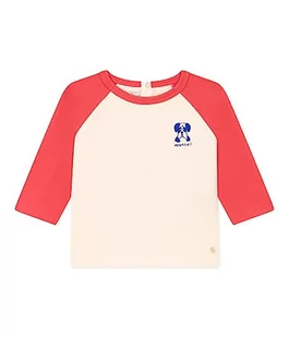 Petit Bateau Koszulka ML AVA/OU6M Unisex Dziecko, Avalanche/Oursin, Talla única - Bluzki dla niemowląt - miniaturka - grafika 1