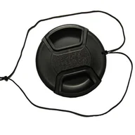 Dekielki do obiektywów - B.I.G. 420497 osłona na obiektyw Aparat cyfrowy 3,7 cm Czarny - miniaturka - grafika 1