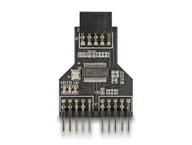 Huby USB - DeLOCK Koncentrator USB 2.0 9-pinowa listwa wtykowa żeńska do 2 x 9-pinowa listwa wtykowa męska - miniaturka - grafika 1