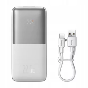 Baseus Powerbank 10000Mah 3Xusb Usb-C 22.5W Qc Pd Biały - Powerbanki - miniaturka - grafika 1