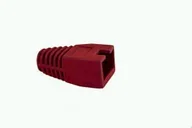 Wtyczki i adaptery - Gembird Osłonka na wtyk RJ45 100 sztuk czerwona BT5RD/5 - miniaturka - grafika 1