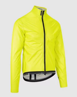 ASSOS kurtka rowerowa przeciwdeszczowa EQUIPE RS SCHLOSSHUND RAIN JACKET EVO EQUIPE RS fluo yellow - Kurtki rowerowe - miniaturka - grafika 4