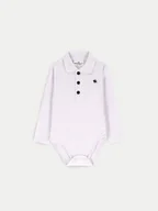 Body dla niemowląt - Coccodrillo Body dziecięce ZC4112403EBB Biały - miniaturka - grafika 1