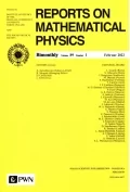 Czasopisma - reports on mathematical physics 89/1 polska - miniaturka - grafika 1