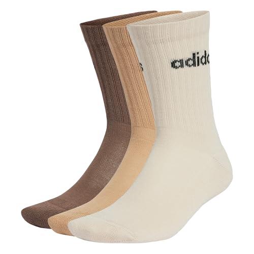 Skarpety adidas Team Mixed, wonder biały/magic beżowy/ziemia strata, X-Small