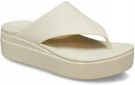 Klapki i japonki damskie - Damskie Japonki Buty Crocs Brooklyn Flip 38-39 - miniaturka - grafika 1