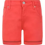 Spodnie i spodenki dla dziewczynek - Pepe Jeans London Szorty TAIL | Slim Fit | denim - miniaturka - grafika 1