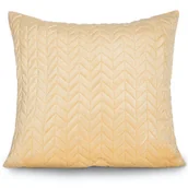 Poszewki na poduszki - Poszewka 45 x 45 Dekoracyjna Velvet Moxie Beż - miniaturka - grafika 1