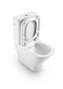 Roca Gap Toaleta WC kompaktowa 60x36,5 cm Rimless bez kołnierza z powłoką biała A342737S0H