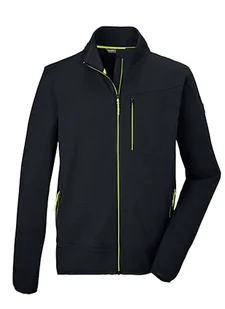 killtec Męska kurtka Powerstretch ze stójką KOS 40 MN FLX JCKT, czarno-niebieska, M, 42634-000 - Kurtki męskie - miniaturka - grafika 1