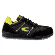 Obuwie robocze - Cofra 78400-000.W38 buty robocze,"Owens", rozmiar 5, czarny/żółty - certyfikat bezpieczeństwa EN - miniaturka - grafika 1