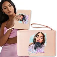 Torebki damskie - Torebka Kopertówka RÓŻ Telefon DLA KOCIARY Wzory - miniaturka - grafika 1