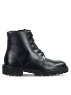 Botki damskie - Gant Trapery 31531116 Czarny - miniaturka - grafika 1