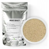 Ziarna i nasiona roślin strączkowych - Mak Biały Na Rogale Świętomarcińskie Biały Mak 1Kg - miniaturka - grafika 1