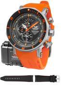 Zegarki męskie - Vostok Europe Zegarek YM86-620A506S Lunokhod-2 Multifunctional - - miniaturka - grafika 1