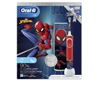 Szczoteczki elektryczne - Oral-B Szczoteczka elektryczna Spiderman + etui - miniaturka - grafika 1
