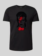Koszulki męskie - T-shirt o kroju regular fit z nadrukiem z motywem i okrągłym dekoltem - miniaturka - grafika 1