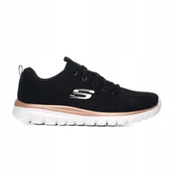 Buty sportowe damskie - Buty sportowe Skechers Graceful-get Connect 12615-BKGD 41 - miniaturka - grafika 1