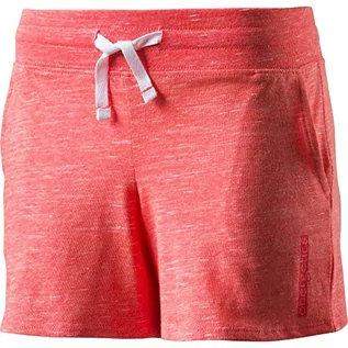 Spodnie i spodenki dla dziewczynek - Energetics Clodia szorty dziecięce, uniseks czerwony Red Light/Melange 116 280932 - grafika 1