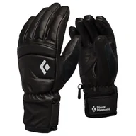 Rękawice narciarskie - Damskie rękawice narciarskie Black Diamond W Spark Gloves Rozmiar rękawiczek: L / Kolor: czarny/biały - miniaturka - grafika 1
