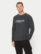 Koszulki męskie - Jack&Jones Longsleeve Vesterbro 12266419 Zielony Relaxed Fit - miniaturka - grafika 1