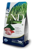 Sucha karma dla kotów - FARMINA N&D Spirulina Lamb Cat Adult 1,5kg - miniaturka - grafika 1