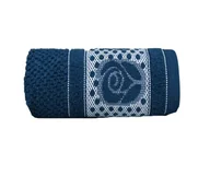 Ręczniki - Ręcznik Dotti 50x90 granatowy 420 g/m2 frotte Greno - miniaturka - grafika 1