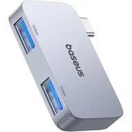 Huby USB - Hub BASEUS UltraJoy 2w1 USB Typu C 3.2 Gen. 1, Pasywny - miniaturka - grafika 1