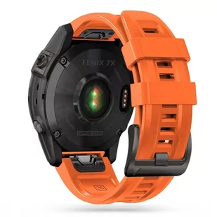 Pasek Iconband Braders do Garmin Fenix 5 / 6 / 6 Pro / 7 Orange - Akcesoria do smartwatchy - miniaturka - grafika 1