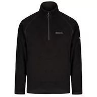 Bluzy sportowe męskie - Męska bluza Regatta Montes 2023 Rozmiar: M / Kolor: czarny - miniaturka - grafika 1