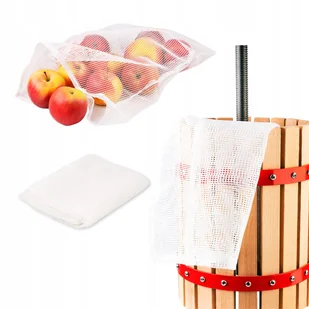 Worek filtracyjny do prasy ręcznej owoców warzyw win soku soków moszczu 18L - Domowy wyrób alkoholu - miniaturka - grafika 1