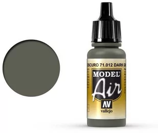 Vallejo Model Air Dark Green 71.012 - Akcesoria i części modelarskie - miniaturka - grafika 1