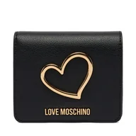 Portfele - Portfel LOVE MOSCHINO JC5506PP1OLQ0000 Czarny - miniaturka - grafika 1