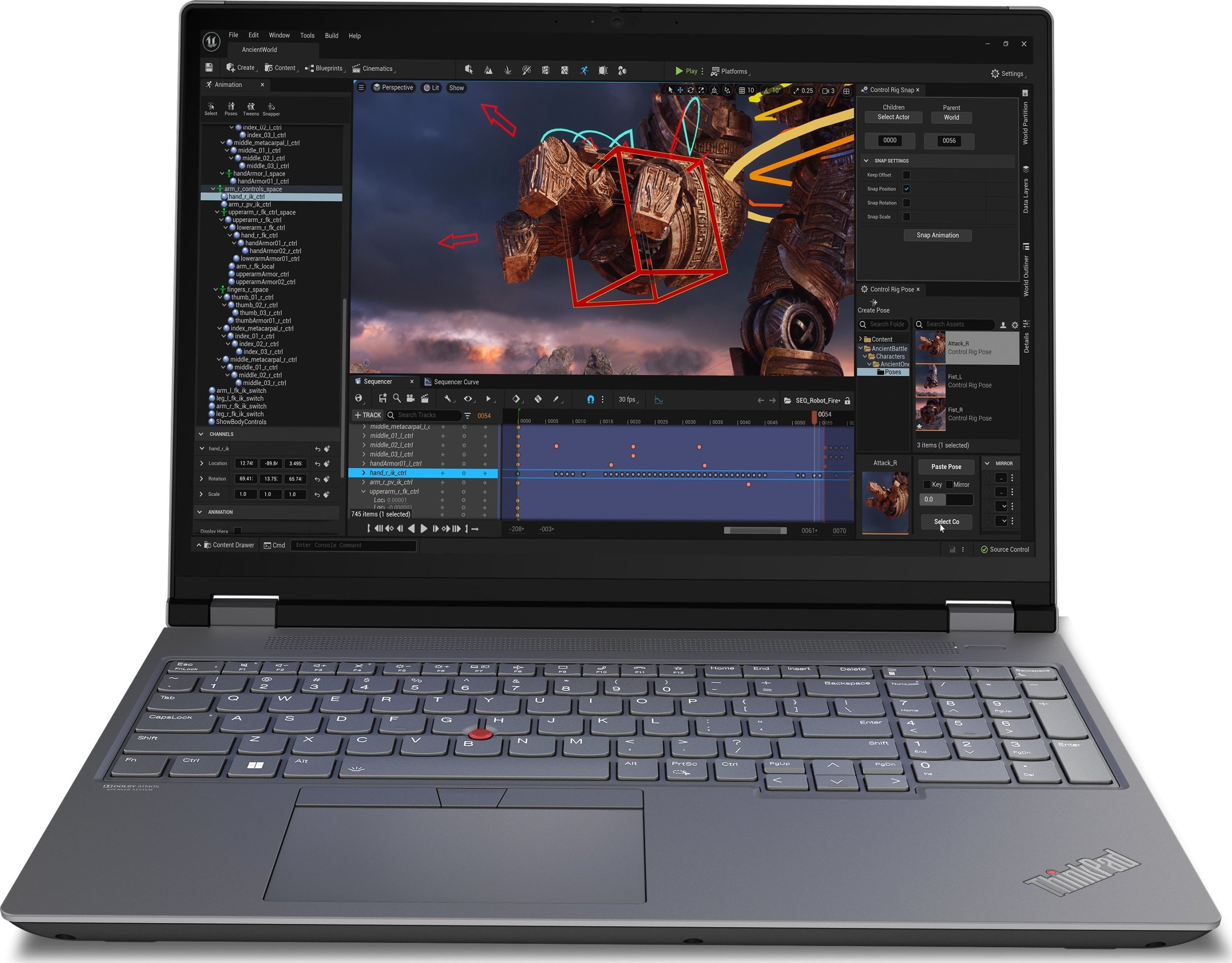 Lenovo ThinkPad P16 G2 i7-14700HX / 64 GB / 1 TB / W11 Pro / RTX 3500 Ada / 165 Hz 21FA005HGE