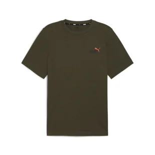 Koszulka Sportowa Męska Puma Ess+ 2 Col Small Logo - Koszulki sportowe męskie - miniaturka - grafika 1